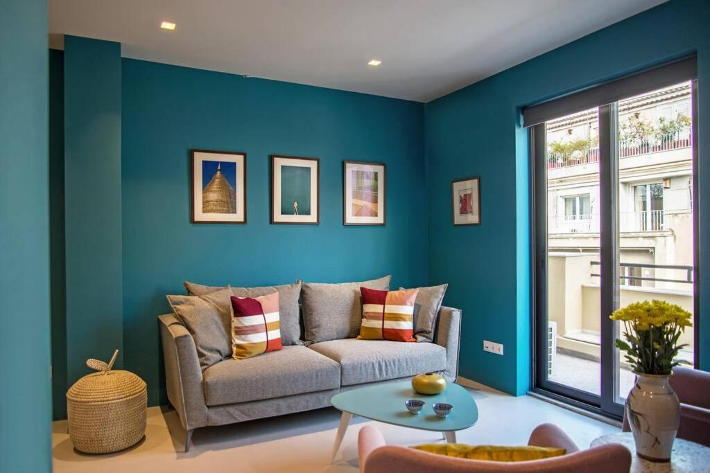 Stylish Decorated Apartment In Kolonaki Athen Eksteriør billede