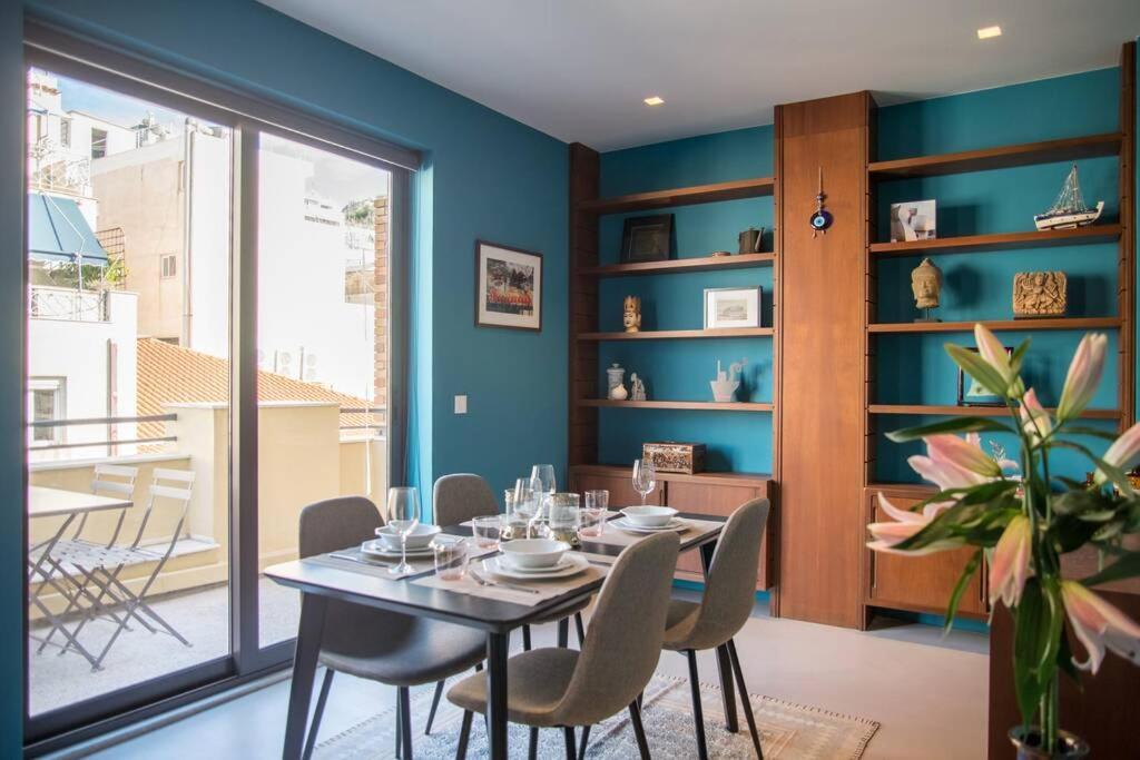 Stylish Decorated Apartment In Kolonaki Athen Eksteriør billede